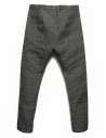 Pantalone Label Under Construction Front Cut colore grigioshop online pantaloni uomo
