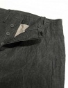 Label Under Construction Front Cut grey trousers 29FMPN73 LC16A 29/5 PANT price
